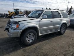 Salvage cars for sale at Denver, CO auction: 2000 Toyota 4runner Limited