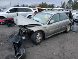 Salvage cars for sale at Denver, CO auction: 2003 Subaru Legacy Outback H6 3.0 LL Bean