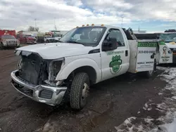 Salvage trucks for sale at Brighton, CO auction: 2015 Ford F350 Super Duty