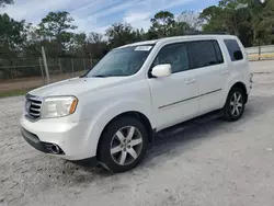 Honda Pilot salvage cars for sale: 2012 Honda Pilot Touring