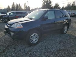 Acura salvage cars for sale: 2003 Acura MDX Touring