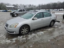 Salvage cars for sale at Charles City, VA auction: 2004 Nissan Maxima SE