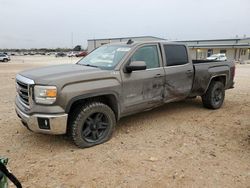 Salvage cars for sale at San Antonio, TX auction: 2015 GMC Sierra K1500 SLE