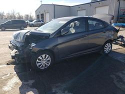 Salvage cars for sale at Rogersville, MO auction: 2013 Hyundai Accent GLS