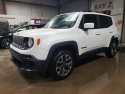 Jeep Renegade Latitude salvage cars for sale: 2017 Jeep Renegade Latitude