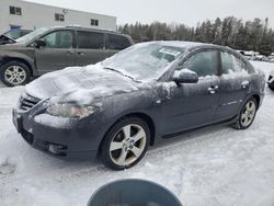 Salvage cars for sale from Copart Cookstown, ON: 2005 Mazda 3 S