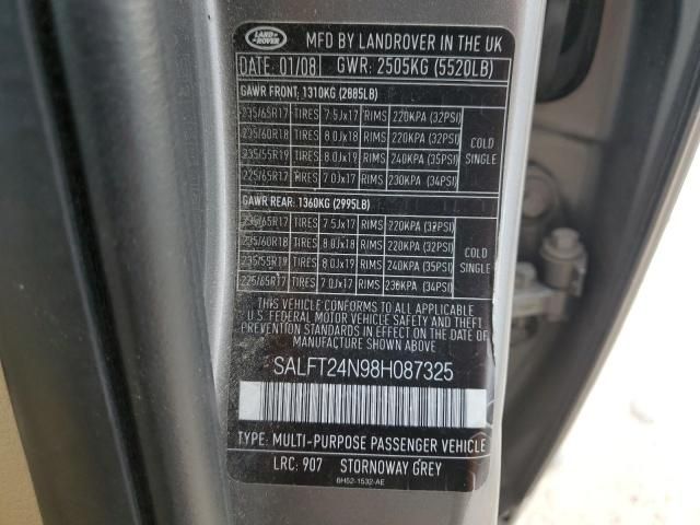 2008 Land Rover LR2 HSE Technology