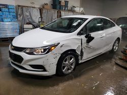 Salvage cars for sale at Elgin, IL auction: 2017 Chevrolet Cruze LT