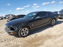 Salvage cars for sale at Amarillo, TX auction: 2008 Ford Mustang