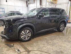 Salvage cars for sale at Franklin, WI auction: 2022 Nissan Pathfinder SL