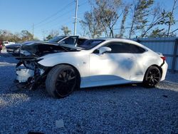 Salvage cars for sale at Riverview, FL auction: 2015 Lexus RC 350