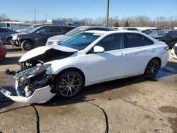 Salvage cars for sale at Louisville, KY auction: 2016 Toyota Camry XSE