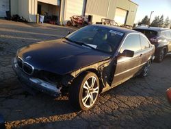 Salvage cars for sale at Woodburn, OR auction: 2002 BMW 330 CI