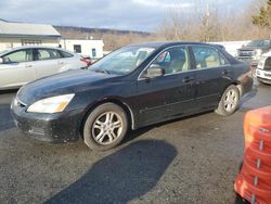 Honda salvage cars for sale: 2007 Honda Accord EX