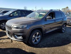 Jeep salvage cars for sale: 2019 Jeep Cherokee Limited