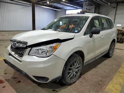 Salvage cars for sale at Marlboro, NY auction: 2014 Subaru Forester 2.5I