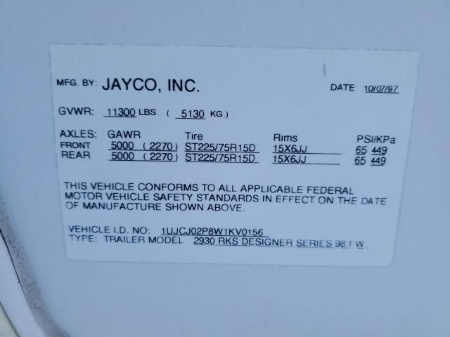 1998 Jayco Designer