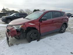 Toyota salvage cars for sale: 2018 Toyota Rav4 LE