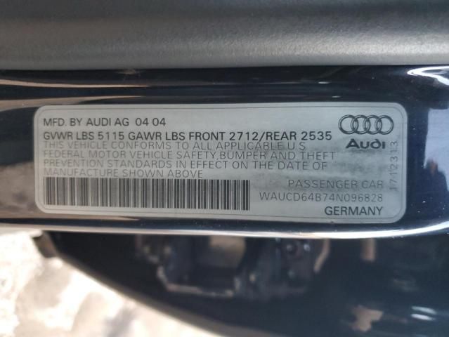 2004 Audi A6 S-LINE Quattro