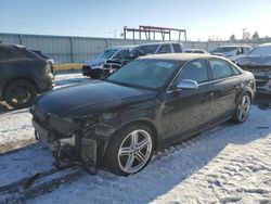 Salvage cars for sale at Dyer, IN auction: 2012 Audi S4 Premium Plus