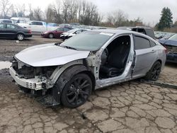 Salvage cars for sale at Portland, OR auction: 2019 Honda Civic Sport