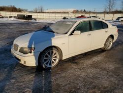 Salvage cars for sale at Columbia Station, OH auction: 2007 BMW 750