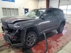 Jeep salvage cars for sale: 2022 Jeep Grand Cherokee Trailhawk