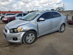 Salvage cars for sale at auction: 2014 Chevrolet Sonic LT