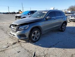 Salvage cars for sale at Oklahoma City, OK auction: 2017 Mercedes-Benz GLC 300 4matic