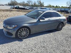 Carros salvage a la venta en subasta: 2017 Mercedes-Benz C300