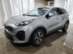 Salvage cars for sale at Leroy, NY auction: 2021 KIA Sportage LX