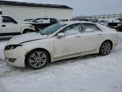 Salvage cars for sale at Portland, MI auction: 2013 Lincoln MKZ