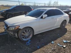 Mercedes-Benz salvage cars for sale: 2016 Mercedes-Benz C 300 4matic