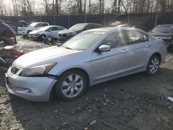 Salvage cars for sale at Waldorf, MD auction: 2009 Honda Accord EXL