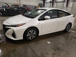 Salvage cars for sale at Avon, MN auction: 2018 Toyota Prius Prime