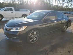 Salvage cars for sale at Harleyville, SC auction: 2016 Honda Accord Sport