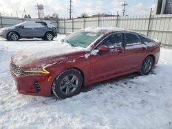 Salvage cars for sale at Chicago Heights, IL auction: 2021 KIA K5 LX