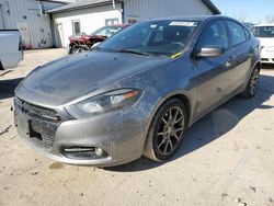 Salvage cars for sale at Pekin, IL auction: 2013 Dodge Dart SXT