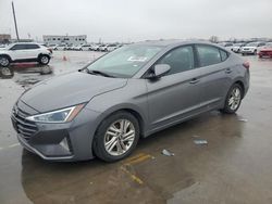 Hyundai salvage cars for sale: 2019 Hyundai Elantra SEL