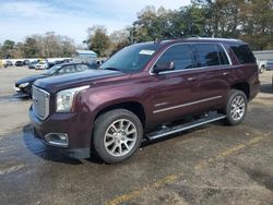 GMC Vehiculos salvage en venta: 2017 GMC Yukon Denali