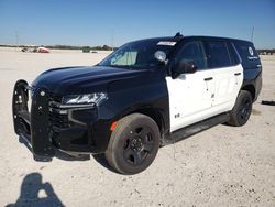 Salvage cars for sale from Copart New Braunfels, TX: 2021 Chevrolet Tahoe C1500