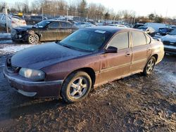 Salvage cars for sale at Chalfont, PA auction: 2003 Chevrolet Impala LS