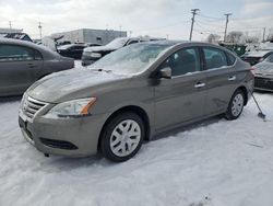 Salvage cars for sale from Copart Chicago Heights, IL: 2015 Nissan Sentra S