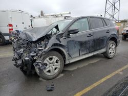 Salvage cars for sale at Hayward, CA auction: 2015 Toyota Rav4 LE