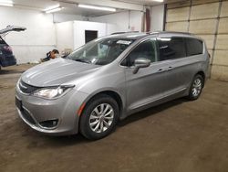 Salvage cars for sale at Ham Lake, MN auction: 2018 Chrysler Pacifica Touring L