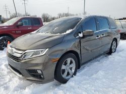 Salvage cars for sale from Copart Columbus, OH: 2018 Honda Odyssey EX