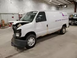 Salvage cars for sale at Milwaukee, WI auction: 2008 Ford Econoline E150 Van