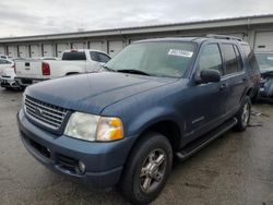 Ford Explorer salvage cars for sale: 2004 Ford Explorer XLT