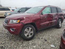 Salvage cars for sale at Cahokia Heights, IL auction: 2016 Jeep Grand Cherokee Laredo