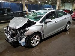 Salvage cars for sale at Woodhaven, MI auction: 2017 Chevrolet Cruze LT